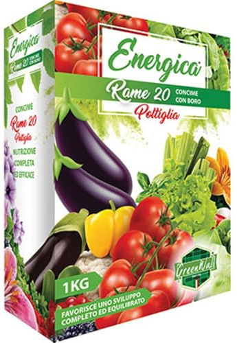 2PZ CONCIME POLVERE RAME 20 ENERGICA KG 1