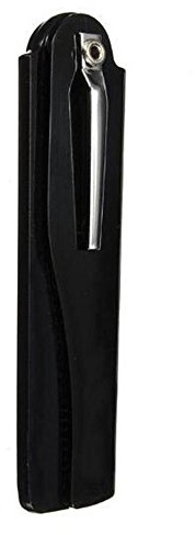 Faltender Bartkamm für Männer Friseurwerkzeug Schönheitspflege Haarpflege Accessoire (Black, One Size)