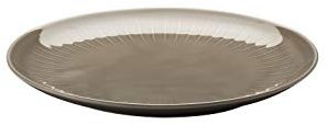 Arzberg joyn Grey Assiette Plate 27 cm, Porcelaine, Gris, 27 x 26 x 8 cm