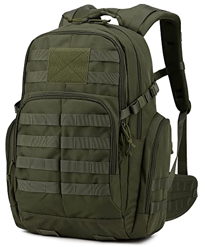 Mardingtop 40L Taktischer Rucksack Herren Wanderrucksack Militär Rucksäcke Trekkingrucksäcke mit MOLLE-System Outdoor Backpack für Wandern Reisen Arbeit