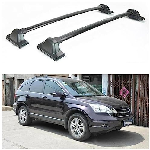 CLSMD Dachboxen Querträger-Dachträger für Honda CR-V 2007–2011, Gepäckträger, Träger, obere Stange, Schienenkästen, Aluminiumlegierung
