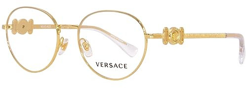 Versace VK1002 1002 Eyeglasses Youth Kids Girl's Gold Full Rim 46mm
