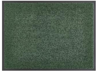 andiamo Fußmatte Verdi - rutschfeste Schmutzfangmatte innen für den Eingangsbereich - ideal als Türmatte oder Fußabtreter für die Haustür 40 x 60 in Dunkelgrün