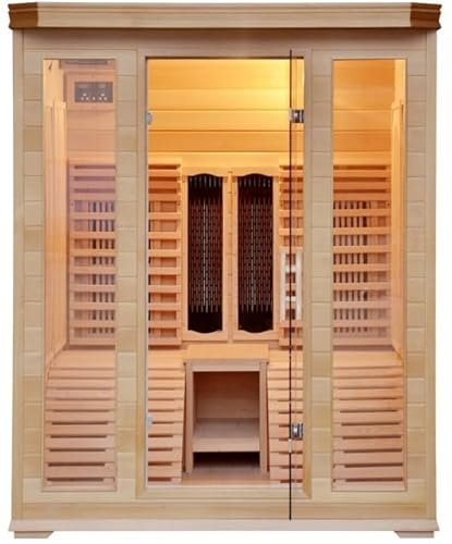 Bagno Italia Sauna infrarouge 150x150 cm pour deux personnes multifonction chromothérapie