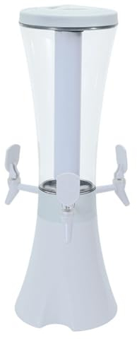 Dispensador de torre de cerveza, Torre de cerveza 3 litros de barra dispensadora de torre de cerveza de tres cabezas Barril de cerveza iluminado especial con grifo Dispensador de cerveza Torre de cerv