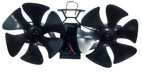 Signstek Ventilateur magnétique 6 pales sans électricité pour conduit de poêle à bois, cheminée, insert – silencieux thermoélectrique