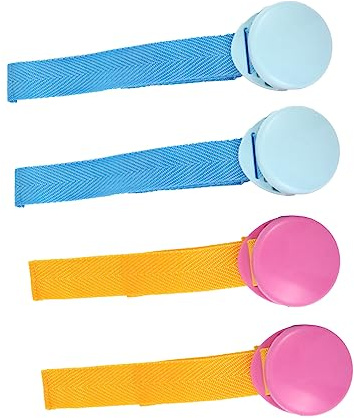 MOBUTOFU 4pezzi Clip Per Coperta Antiscivolo Per Passeggino Multiuso e Sicuro Blocco Per Coperte e Vestiti Per Ragazzo Ragazza Pratico