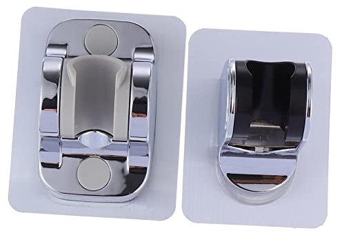 Housoutil 2piezas Base De Cabezal De Ducha Multifuncional Soporte Gel Ducha Sin Taladro