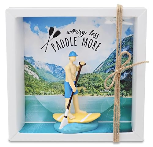 ZauberDeko Geldgeschenk Stand Up Paddler Mann See Paddling Board Gutschein Verpackung Geburtstag