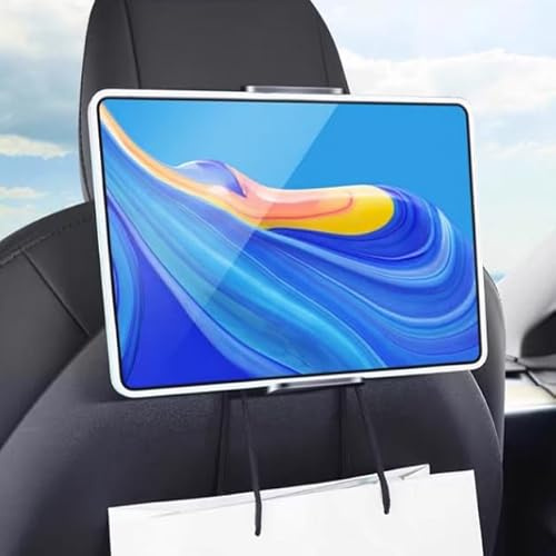 2 delar nackstöd surfplattehållare för Tesla modell 3/Y-vänligt baksäte surfplattefäste, vägresa nödvändigheter för barn iPad Pro Air 6–13 tum, 360° justerbart reserotationsstativ tillbehör (1 del)