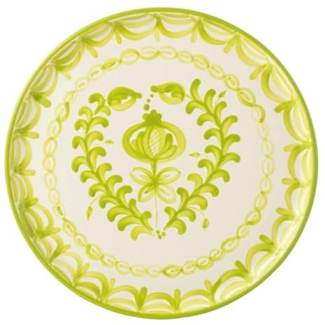 Paris Prix Assiette de Présentation en Céramique Granada 34cm Vert