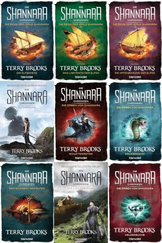 Konvolt Shannara Bände; Terry Brooks (1978 ff)