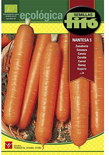 Semillas Fitó Zanahoria Nantesa 5 Ecológica