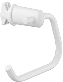 1 Stück Handy Pap - Toilettenpapierhalter ohne Bohren für das Badezimmer, selbstschraubend am Badheizkörper, ohne Löcher – Hergestellt in Italien.