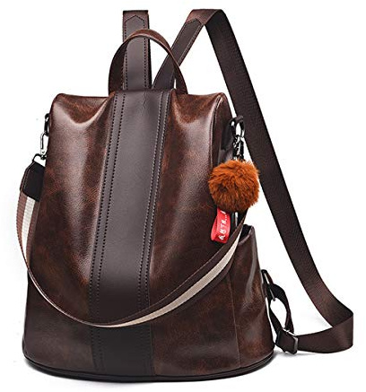 NICOLE & DORIS Mochila Mujer Anti-Robo Mochila para Damas Bolso Bandolera Mochila Casual Impermeable Bolso Hombro