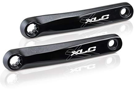 XLC CR-E01 Kurbelset für Bosch Systeme, Links & rechts 165 mm, 12 mm, schwarz (1 Paar)