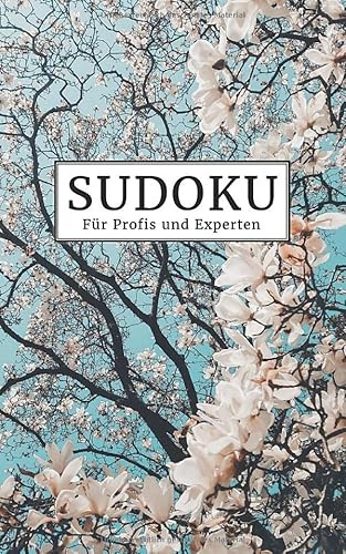 Sudokubuch für unterwegs: Für Profis und Experten | Sudoku Rätselblock für die Tasche | 192 knifflige Sudokus mit Lösungen im Anhang | Kleines Rätselbuch | Gehirnjogging für Erwachsene