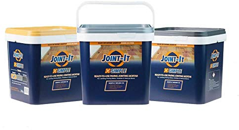 Joint It Simple Pointing Mortar Light Grey 20 KG. Easy To Use Wash In Polymer Paving Jointing Compound Excellent Durability Available in Three Colours WE ARE UNABLE TO SHIP THIS TO NORTHERN IRELAND