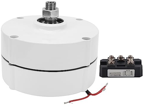 Dreiphasengenerator 400W, Seltenerd-NdFeB-Permanentmagnet-Elektromotorgenerator DIY-Wechselstromgenerator AVAN-400W-Permanentmagnetmotor((With Rectifier 24V)