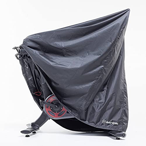 Aerow Indoor/Outdoor Bike Cover for Peloton & Bike+ | 400D Waterproof Ripstop Fabric | Stationary Exercise Bike Cover