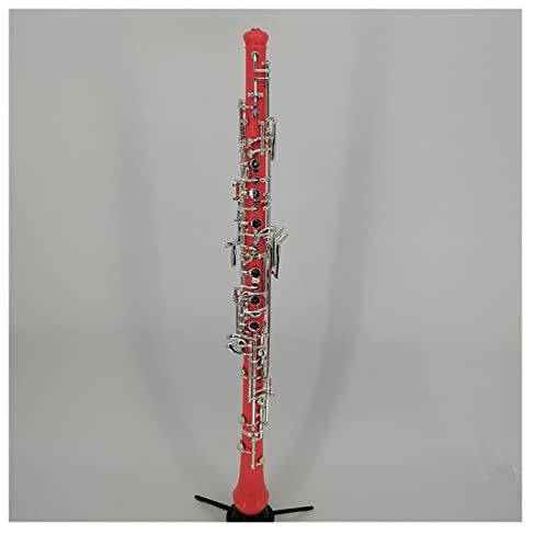 KESHUO Rosa Oboe Semi-Auto-Instrument Silber Überzogene Oboe Oboe