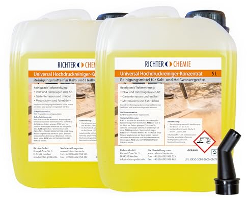 Universal Reinigungskonzentrat für Hochdruckreiniger, Reinigung rund ums Haus PKW, Terasse etc., Universalreiniger