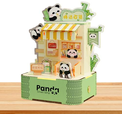 , Lámpara de Mesa Luz de Noche Puzzle, Luz Nocturna para niños, Juguetes educativos para el Aprendizaje, Kit de construcción de Modelos, lámpara de Escritorio para el