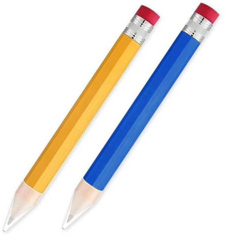 2 Matite Gii, Matite Di Legno, Matite Creative, Matite Interessanti, Nuovi Articoli Di Cancelleria, Regali Per Studenti