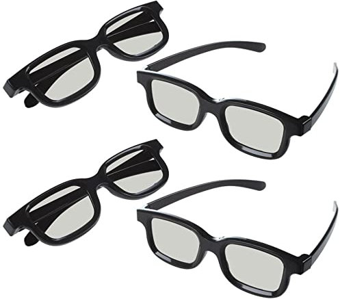 Hlxnyami 4X Occhiali 3D per Cinema 3D TV