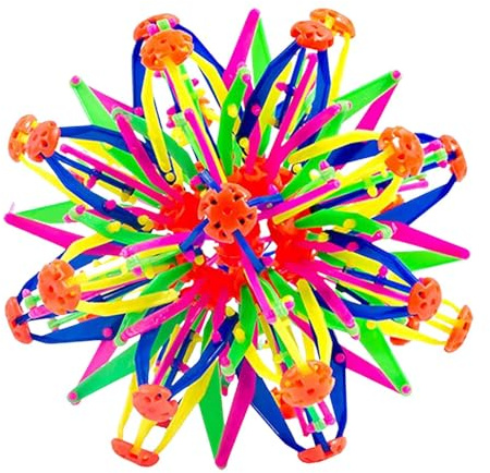 Palla Respirante Espandibile, Giocattolo Sferas Colorata Ristringe, Sfere Sensoriali Antistress Con Luce, Riduzione Pressione Giocattolo Interattivo ADHD Palline, Per Bambini E Adulti