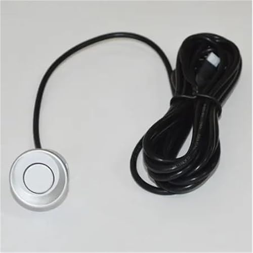 Sensori Radar 1 Pezzo Sensori Parktronic Kit Sensore Parcheggio Per Auto Rilevatore Radar Retromarcia Indicatore Avviso Sonoro Parcheggio Pdc Sensore(Argento)
