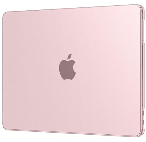 EooCoo para Funda MacBook Neo 2026 A3404 con Chip A18 Pro Rosa Mate | Ultra Delgada y Mate,Compatible con MacBook Neo 13,Carcasa Protectora de Plástico Rígido, Superficie Antihuellas