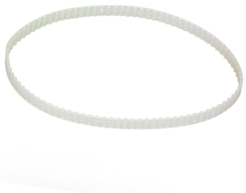 Horett Mini-Drehmaschine, Riemendrehmaschine, Getrieberiemen, Antriebsriemen, Zahnriemen, 90 Zähne, Transparenter Polyurethan-Riemenplatzhalter mit Reibungslosem, Leisem Betrieb für