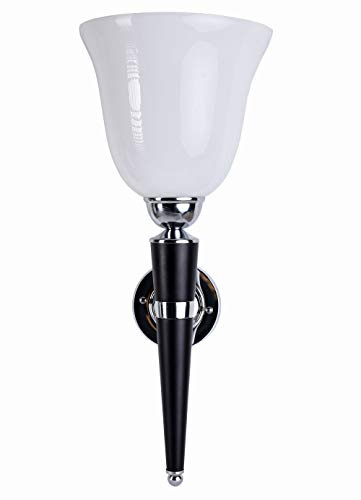 Art Deco Lampe Designer Wandlampe (ohne Leuchtmittel) Mazda Fackel Wandleuchte 58 cm Flurleuchte Antik XC28 Palazzo Exklusiv