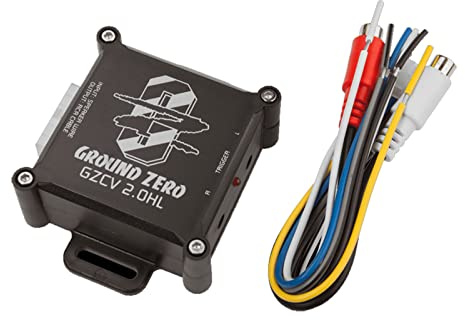 Ground Zero GZCV 2.0HL High-Low-Level Adapter Hochpegeladapter Konverter/Converter/Wandler