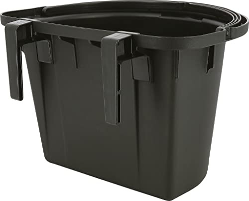 Pferdetrog zum einhängen mit Griff HIPPOTONIC schwarz
