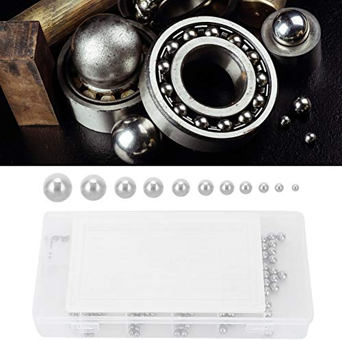 Set mit Kugellagern, lose Fahrräder aus Chromstahl, Präzisions-Zubehör, Industrie Silber, für Rollen, Fördergleiter, Transport