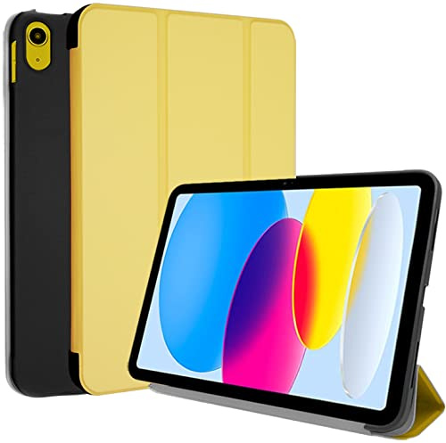 TECHGEAR Funda para iPad de 11ª y 10ª generación, funda inteligente delgada, cubierta de soporte plegable triple con protección de esquinas [Auto Wake/Sleep] para Apple iPad de 11 pulgadas (A16) 2025