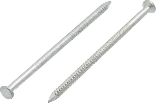 3mm x 70mm Ring Shank Steel Nails Galvanised (Pack of 100)
