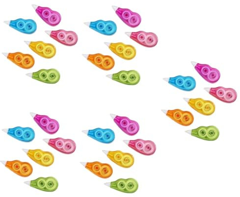 SEWACC 30 Stk Korrekturband Spender Klebeband Abwischen Breites Klebeband Mini Bandlöscher Passt Für Zubehör Für Weiße Accessoires Schule Schreibbedarf & Korrekturbedarf Liefern Pp