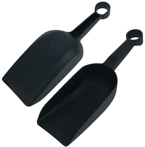 Sosoport Ensemble De Pelles De Jardin en Plastique 2 Petites Pelles Pelle Légère Manche Ergonomique pour Et Creuser