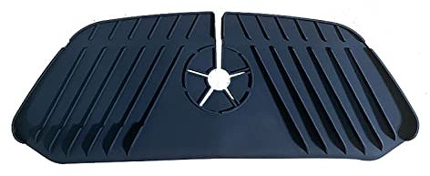 CWZZWS Tappetino Assorbente per Rubinetto - Tappetino scolapiatti Antiscivolo, Tappetino per Rubinetto lavandino in Silicone per Bagno, Tappetino raccogligocce paraspruzzi per lavandino, Tappetino