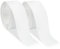 Baxcdyswe 2 Rouleaux Bande Etancheite Douche, Joint Salle Bain Blanc, Joint Baignoire, Joint Plan Travail Cuisine, Bande Etancheite Baignoire Douche, Autocollante Adhesif, Bande Adhésive d'Étanchéité