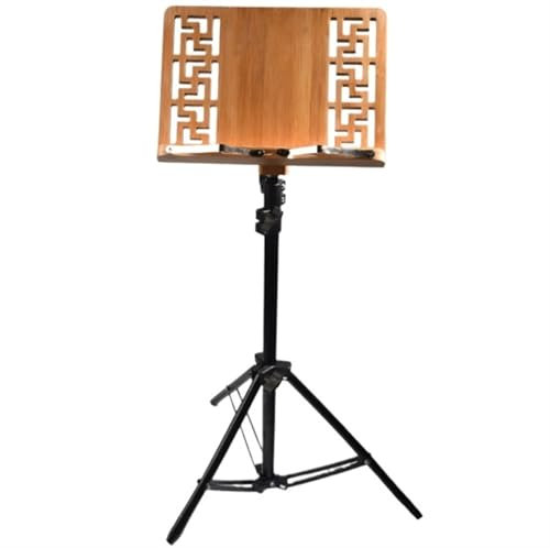 Notenständer für Notenblätter, tragbarer Notenständer zum Anheben, zusammenklappbarer Notenhalter für Zuhause, für Gitarre, Violine, Klavier, Notenblätter für Geigenspie