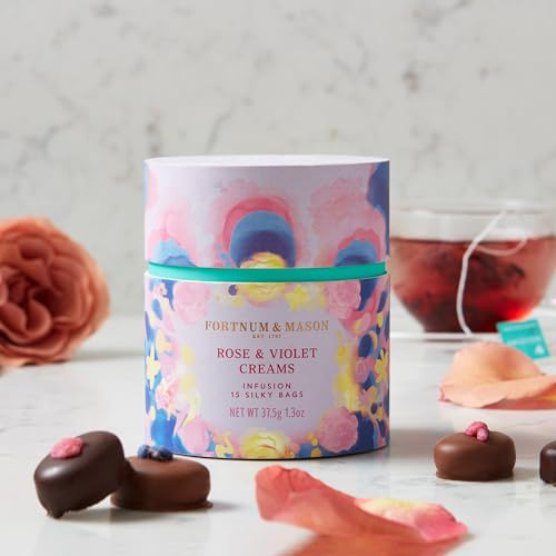Rose & Violet Creams Infusion, 15 Silky Bags