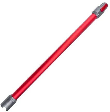 Compatibile con Dyson V7 V8 V10 V11 V15 Aspirapolvere senza fili con sgancio rapido Tubo flessibile portatile Barra di ricambio(Red)