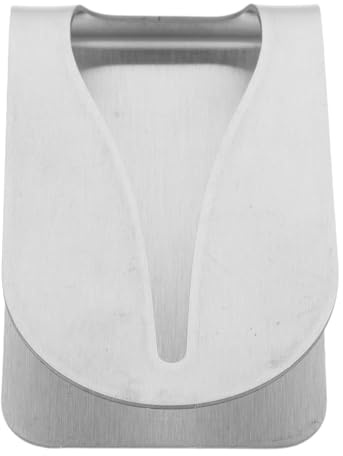 Housoutil Ganci Magnetici Design Compatto e Facile da Pulire per Strofinacci da Cucina per in Acciaio Inox Argento per Frigorifero e Utensili da Cucina