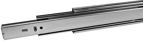 SOTECH 4 Paar (8 Stück) Vollauszüge KV1-45-H45-L300-NF 300 mm (eingeschoben) Schubladenschienen kugelgelagert Tragkraft 45 Kg