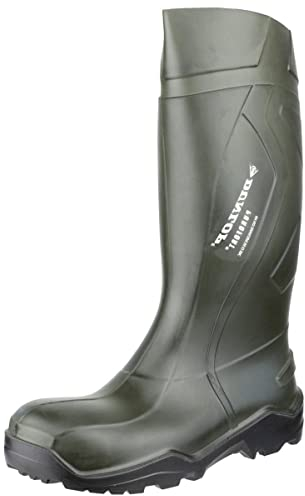 Dunlop Protective Footwear, C762933, Purofort+ Full Safety, Dunkelgrau/Rot/Schwarz, Größe 45 EU