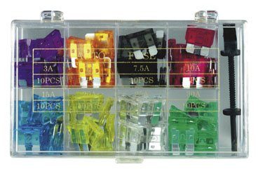 MANAX® 100 x KFZ Stecksicherungen Sortiment 5-30A PKW Stecksicherung Set Auto Sicherung